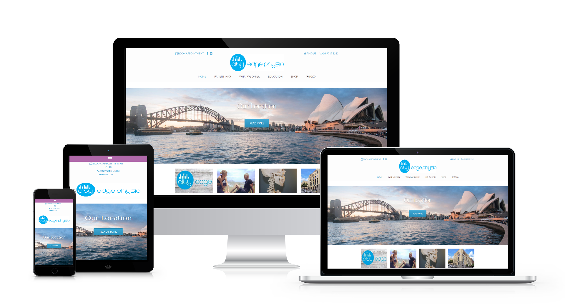 Referenzen city edge Physio
